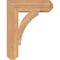 Ekena Millwork Thorton Craftsman Smooth Bracket, Western Red Cedar, 3 1/2"W x 14"D x 18"H BKT04X14X18THR04SWR - alternate 2